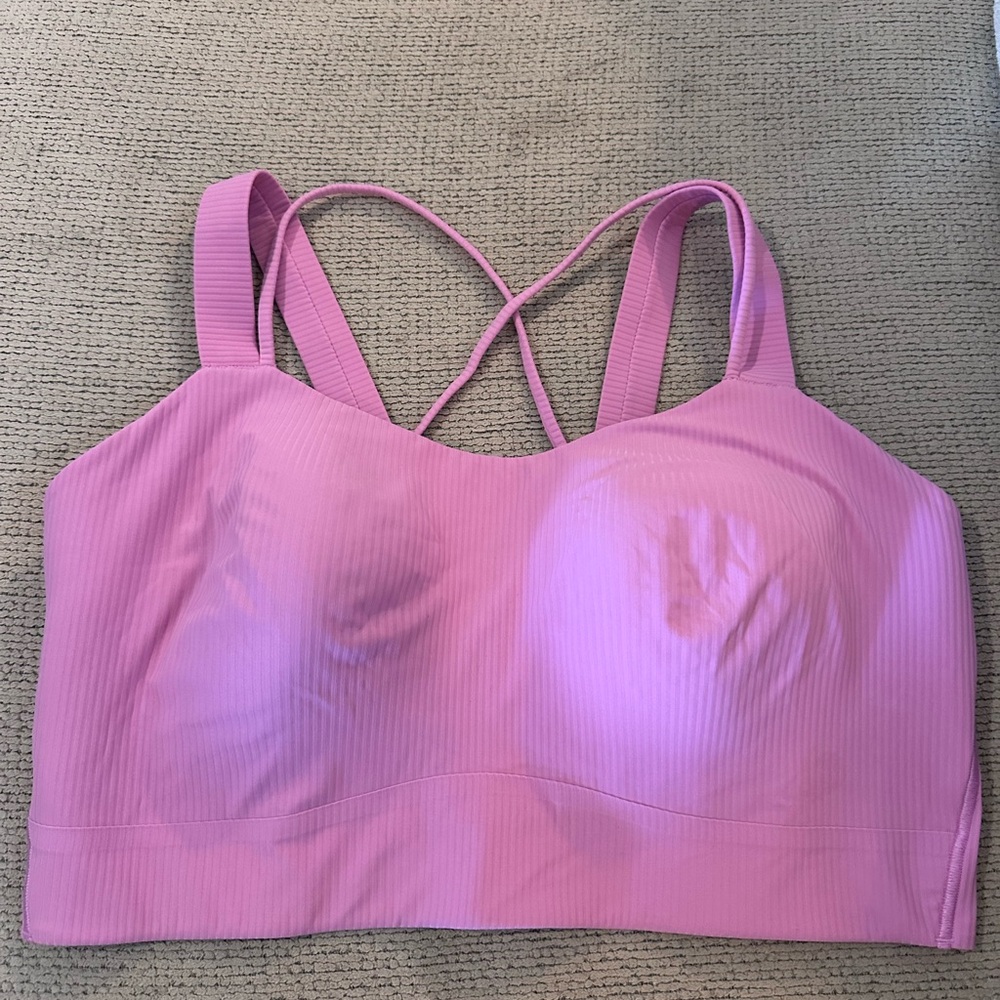 Lululemon Light Pink Sports Bra